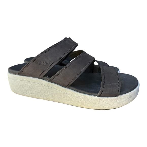 Keen Shoes - Keen Ellecity Sandal Black Leather Women size 9